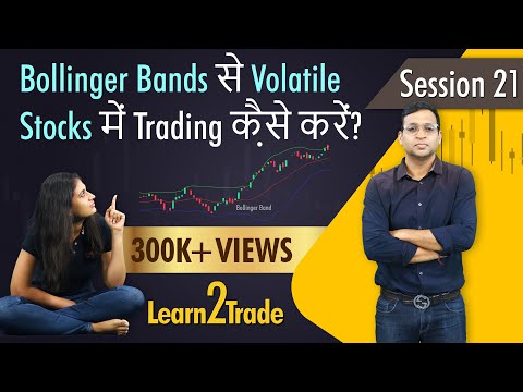 Bollinger Bands से Volatile Stocks में Trading क़ैसे करें? | #Learn2Trade Session 21