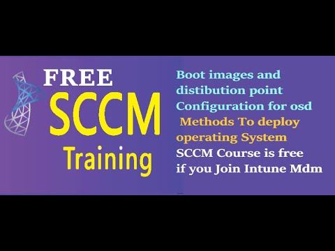 Boot images Distribution IN Sccm | Methods To Deploy operating System| Sccm Course In Bangalore |