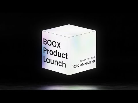 BOOX Product Launch Event October 2023