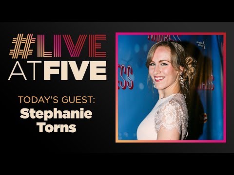 Broadway.com #LiveatFive with Stephanie Torns of WAITRESS