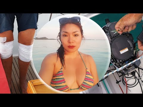 broken captain, broken engine. who you gonna call? - Ep 42 Sailing Luckyfish