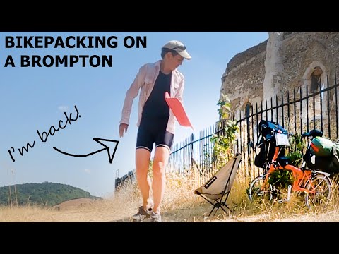 Brompton Summer Adventure *Feel Good*! Forget Cancer! Bikepacking around London - River Wey