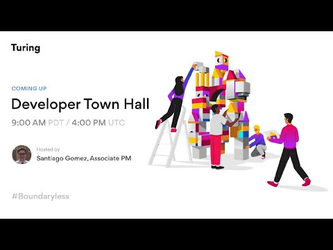 Build a Career As a Remote Developer At Leading U.S. Firms With Turing.com | Developer Town Hall #06