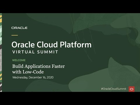 Build Applications Faster with Low Code - Full Event