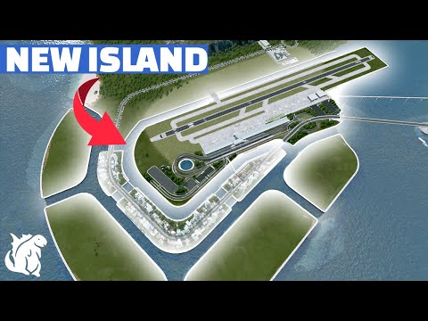 Building A Regional Airport with Canals in Cities Skylines | City of Canalville