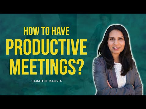 Business Analyst OR Scrum Master - How to Have Productive Meetings