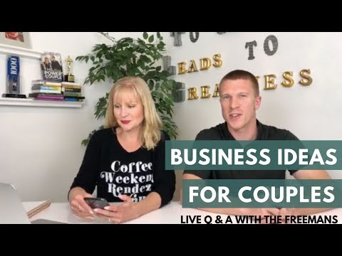 Business Ideas, Law Of Attraction + Balancing Romance & Working Together for Couples: LIVE Q & A