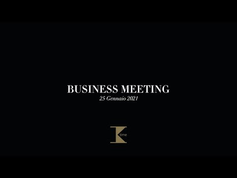 Business Meeting K-time