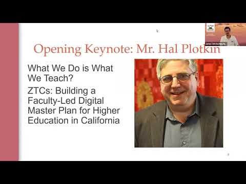 CAL OER 2021 | Opening Keynote | Hal Plotkin