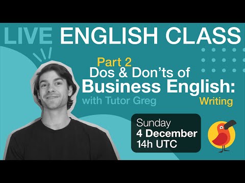 Cambly Live – Part 2: Dos & Don'ts of Business English: Best Practices
