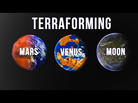 Can We Really Terraform Mars, Venus, And The Moon With Today's Technology?