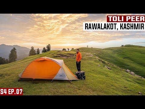 CAUGHT IN A HEAVY RAINSTORM AT TOLI PEER RAWALAKOT S04 EP. 07 | KASHMIR MOTORCYCLE TOUR