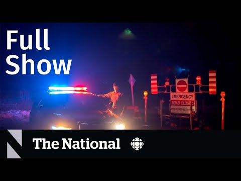 CBC News: The National | Officer killed, Travel backlog, Ukrainian audiobooks
