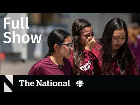 CBC News: The National | Texas shooting response, Canada Soccer, Car rentals