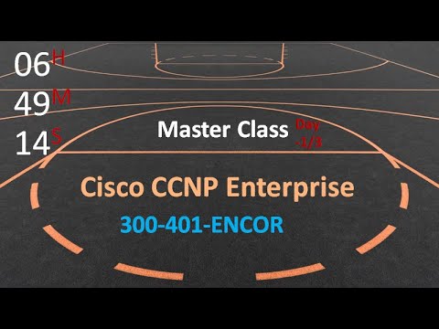 CCNP Enterprise 350 -401 ENCOR  - Cisco CCNP Enterprise  - day 1/3 - Master Class