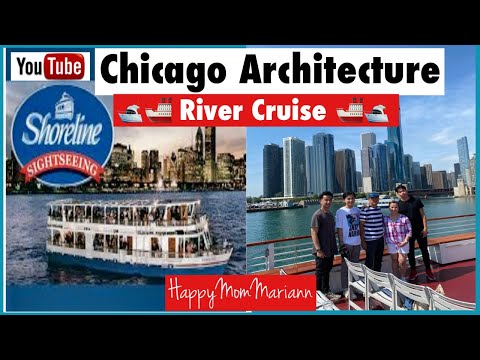 Chicago Architecture Boat Tour River Cruise I Chicago River Architecture Tour I @Happy Mom Mariann