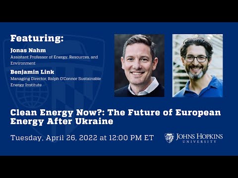 Clean Energy Now?: The Future of European Energy After Ukraine