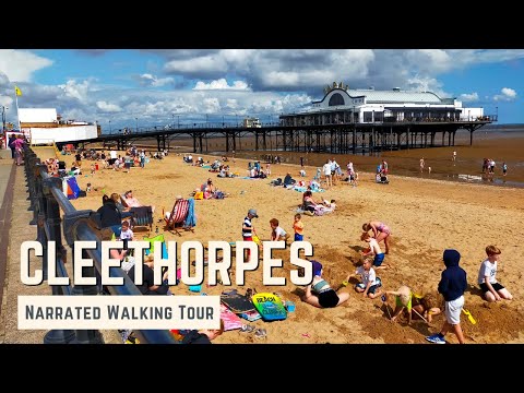 CLEETHORPES | 4K Narrated Walking Tour | Let's Walk 2021