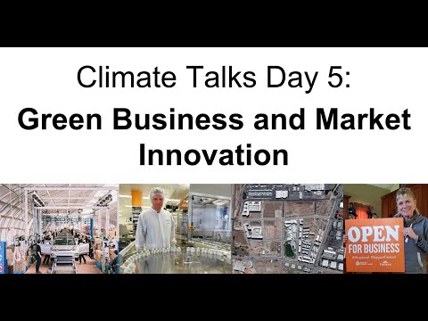 Climate Talks Day 5: Green Business and Market Innovation