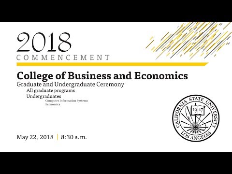 College of Business and Economics Graduate and Undergraduate Ceremony