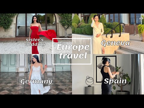 Come with me to Europe for my sister's wedding تعو معي ع اوروبا لعرس اختي