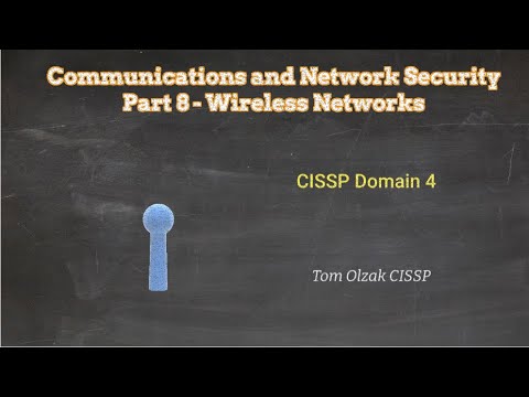Communications and Network Security Part 8 - Wireless Networks