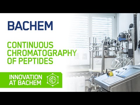 Continuous Chromatography of Peptides