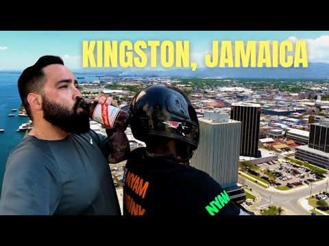 Crazy Motorcycle Ride in Kingston, Jamaica 