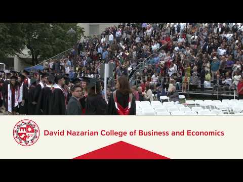 CSUN Commencement 2018: Nazarian College of Business and Economics