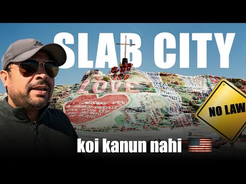 Dark side of USA ! A city without laws ! Slab city