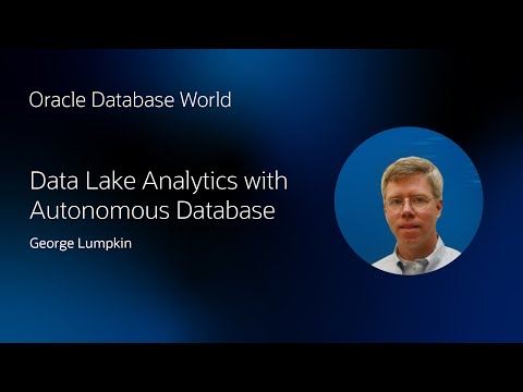 Data lake analytics with Autonomous Database