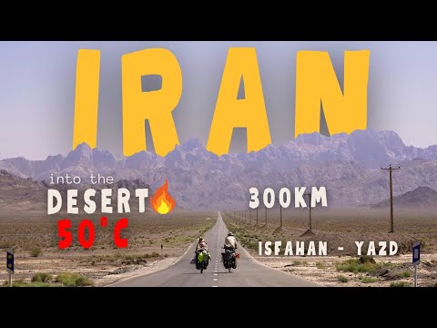 Desert Bike Tour in Iran: Facing Extreme Heat