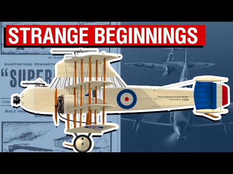 Detachable Wings & Giant Quadplanes | Early Supermarine Aircraft Were Weird