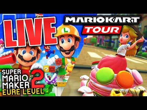 Die Paris Tour in Mario Kart Tour! Mario Maker 2 eure Level & Pokemon Trailer!