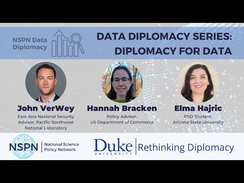 Diplomacy for Data | Data Diplomacy Series | National Science Policy Network - NSPN