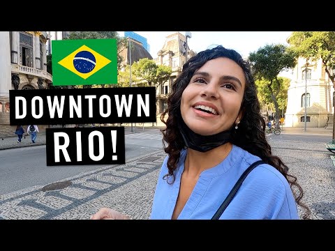 DISCOVER RIO DE JANEIRO  DOWNTOWN RIO IS UNDERRATED! (TRAVEL BRAZIL)