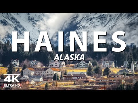 DRIVE the coast of HAINES, ALASKA – 4K (Ultra HD) Driving Tour