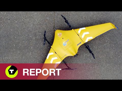 Drones als transportvorm van de toekomst - Nederland test met medische goederen