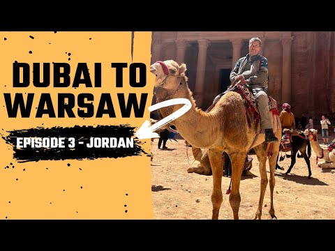 Dubai - Warsaw motorcycle trip. Episode 3 Jordan polskie napisy