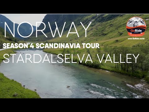 E02 Bergen to Stardalselva Valley. Norway on a Harley Road King