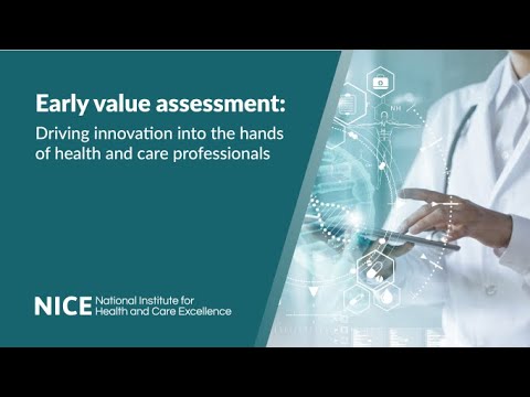 Early value assessment: Driving innovation into the hands of health and care professionals event