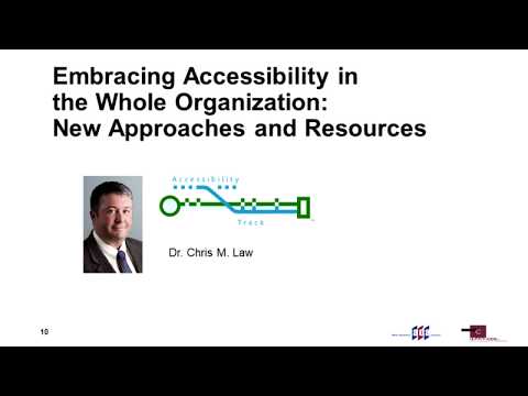 Embracing Accessbility in the Whole Organization