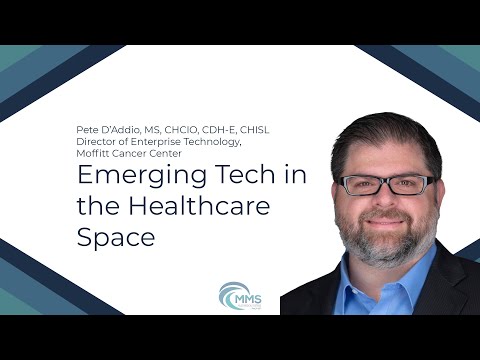 Emerging Tech in the Healthcare Space | HTM Insider, Pete D'Addio