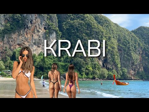Enchanting Krabi - 4K Walking Tour. Thailand 2024.