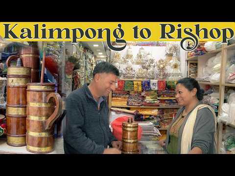 Ep - 6 Kalimpong to Rishop West Bengal | Delo Park | Bhutanese Food | Cactus Nursery