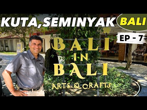 EP - 7 Exploring Kuta, Seminyak Bali, Indonesia | Tanah Lot Temple, Water Sports in Bali