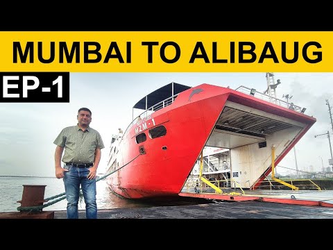 EP 1 Mumbai to Alibaug - By Ferry | Konkan Tour | Places to visit in Alibaug | Coastal Maharashtra