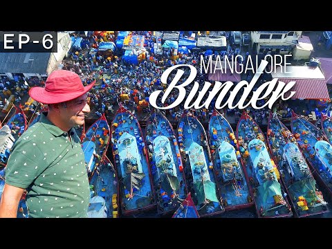 EP 6 Mangalore Bunder | Mangalore's Largest sea food market | Deep Sea fishing