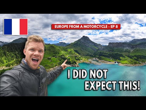 EPIC DAY on my Motorcycle in the French Alps | Europe Touring Ep. 8