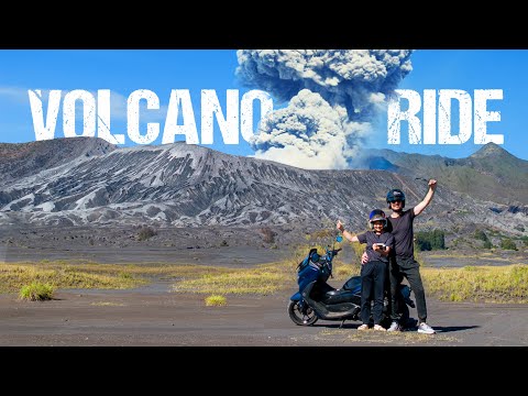 EPIC Ride to an ACTIVE Volcano 